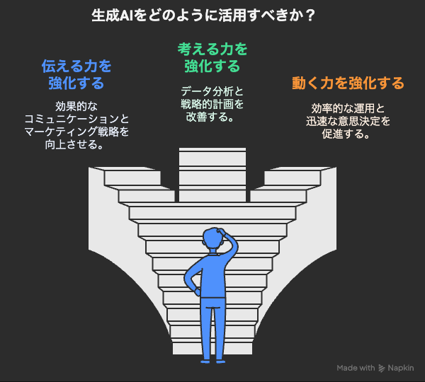 生成AIをどのように活用すべきか？